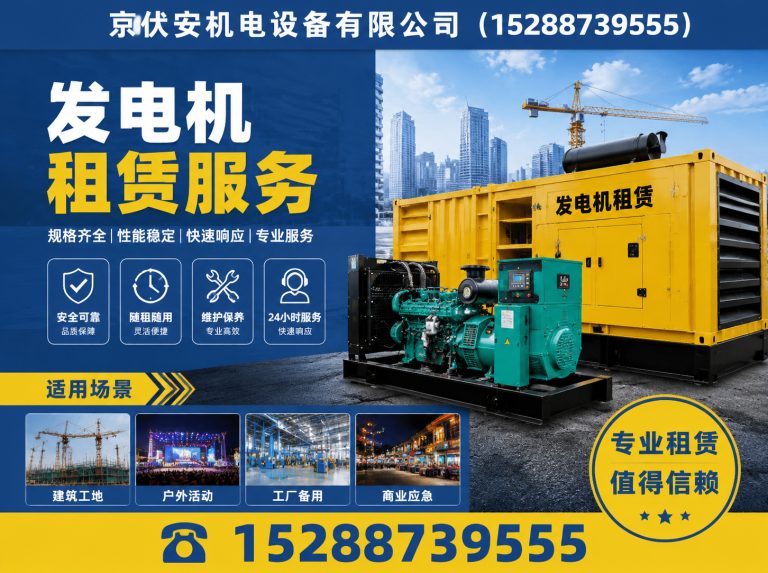 固原柴油发电机组出租展示图