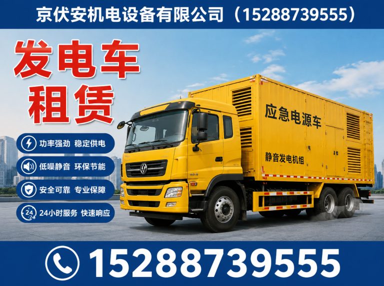 固原发电机出租展示图